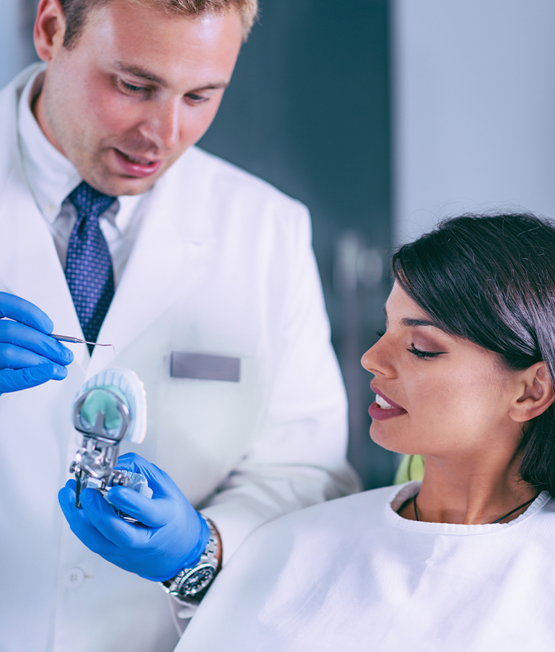 Set of dentures